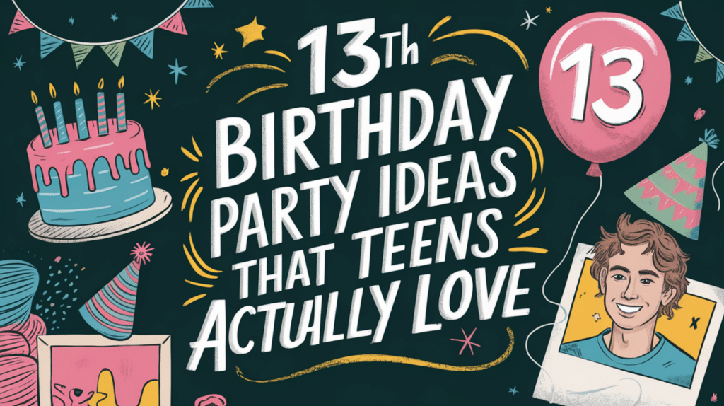 13th birthday party ideas