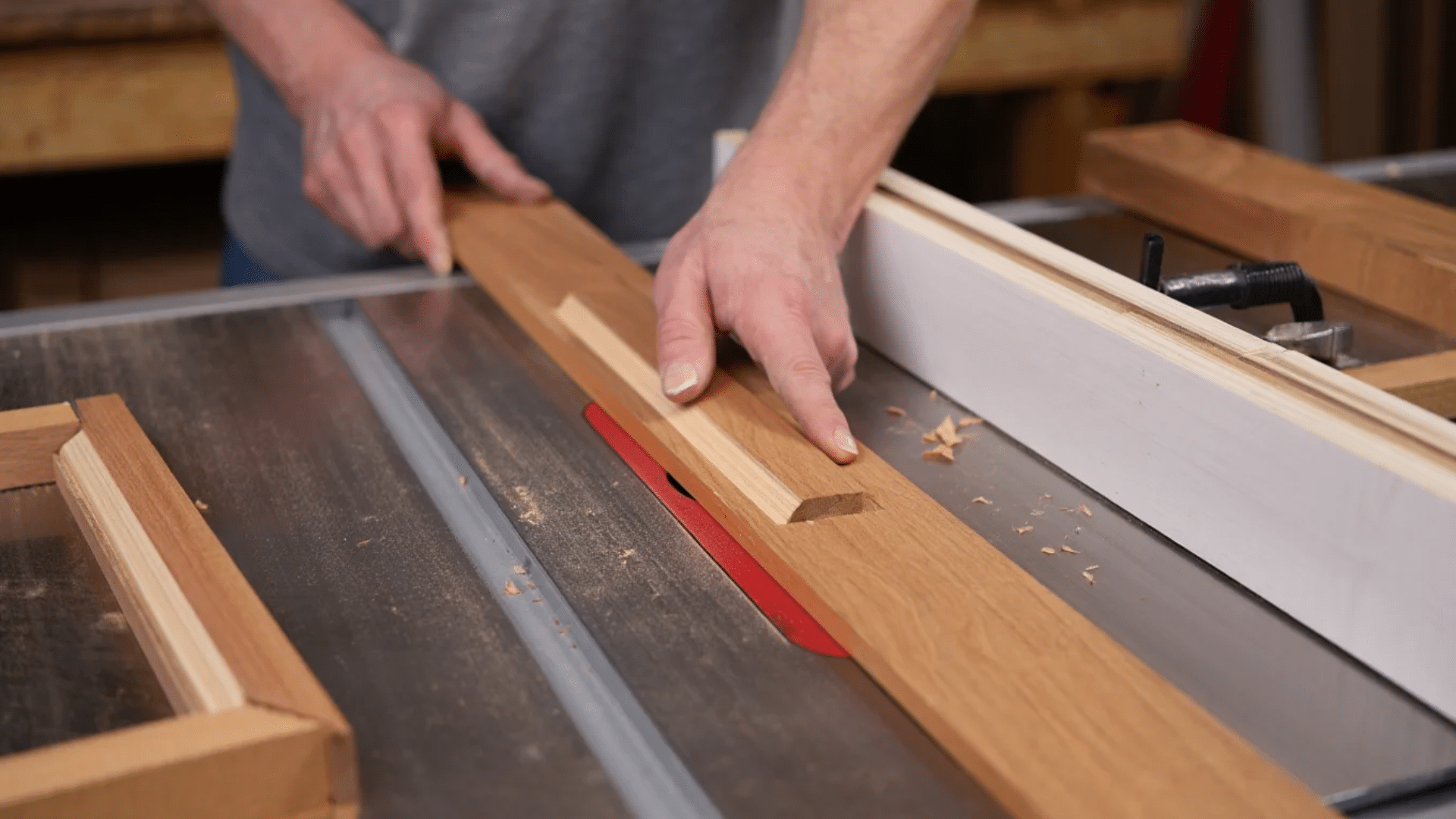 Create the Rabbet Groove