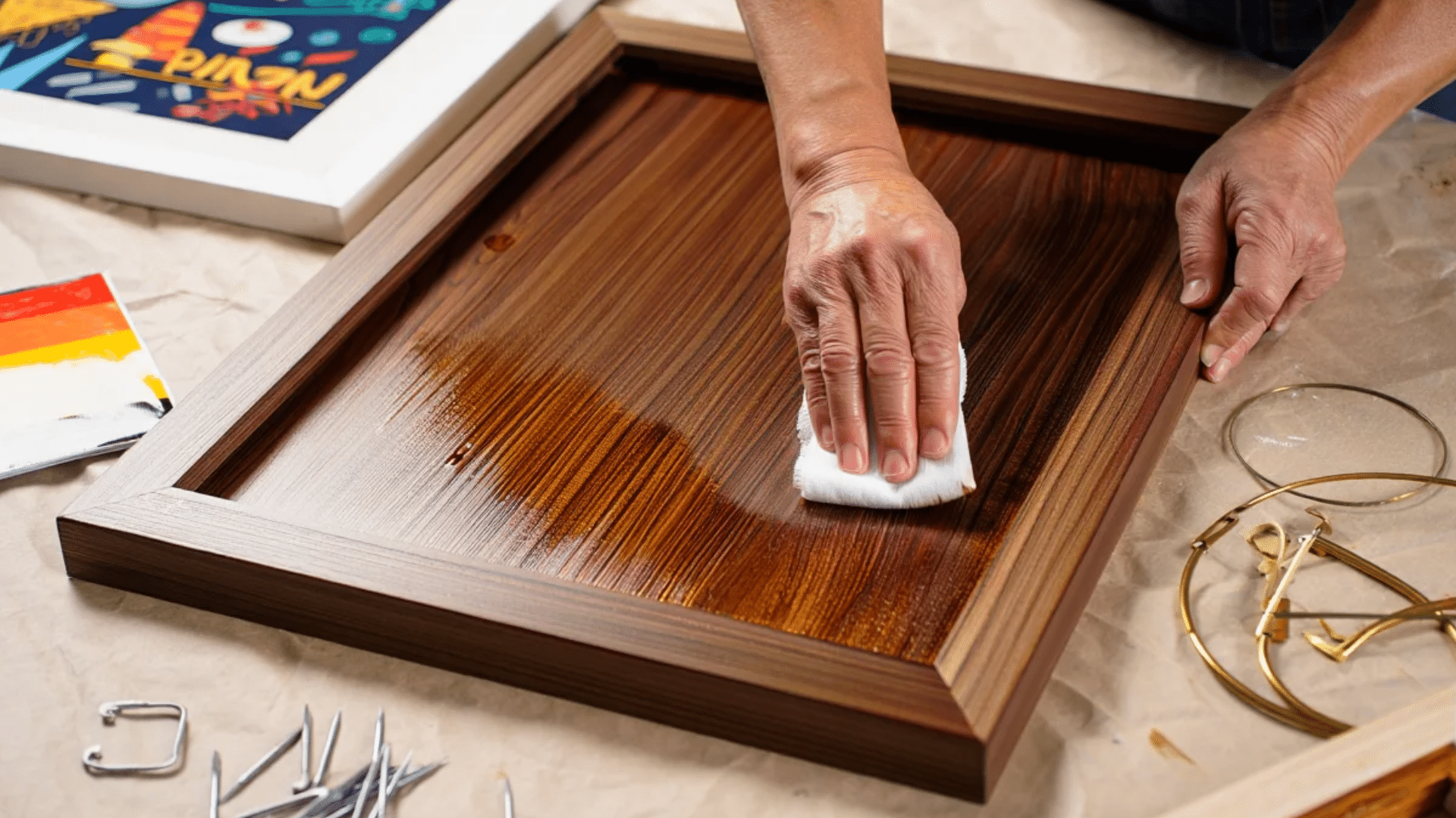 Finish, Mount, and Hang