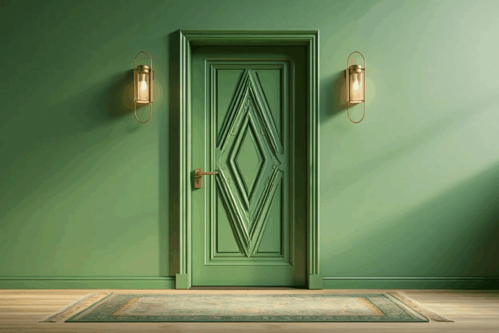 cheap hollow core door makeover