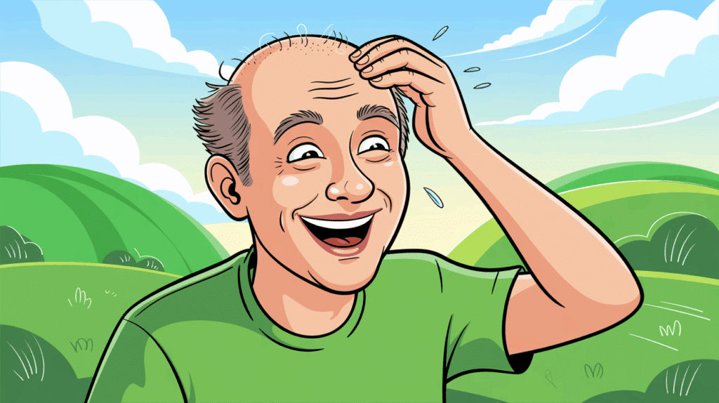 Classic Hairline Jokes that Never Get Old