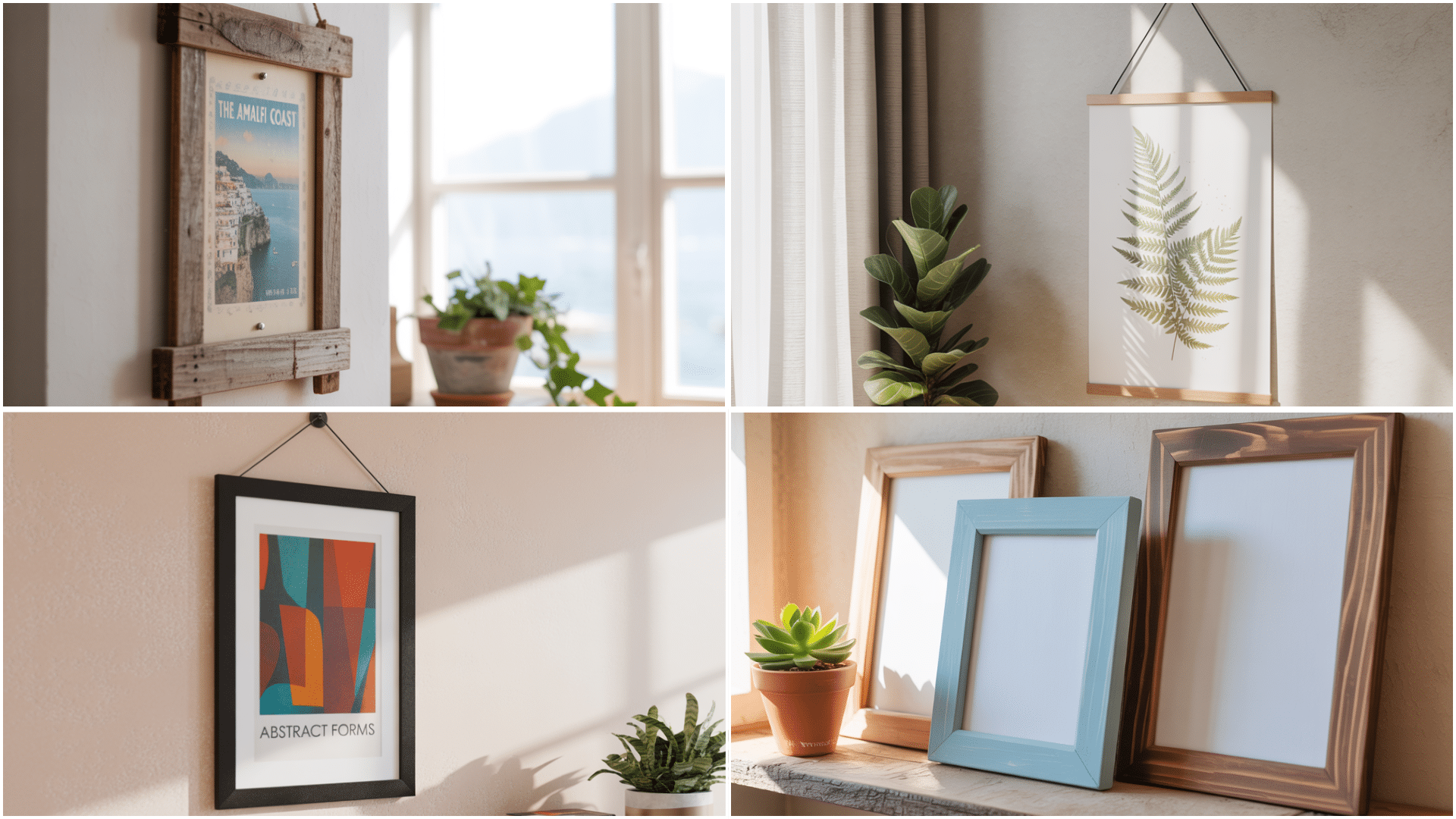 Creative DIY Poster Frame Ideas to Try at Home