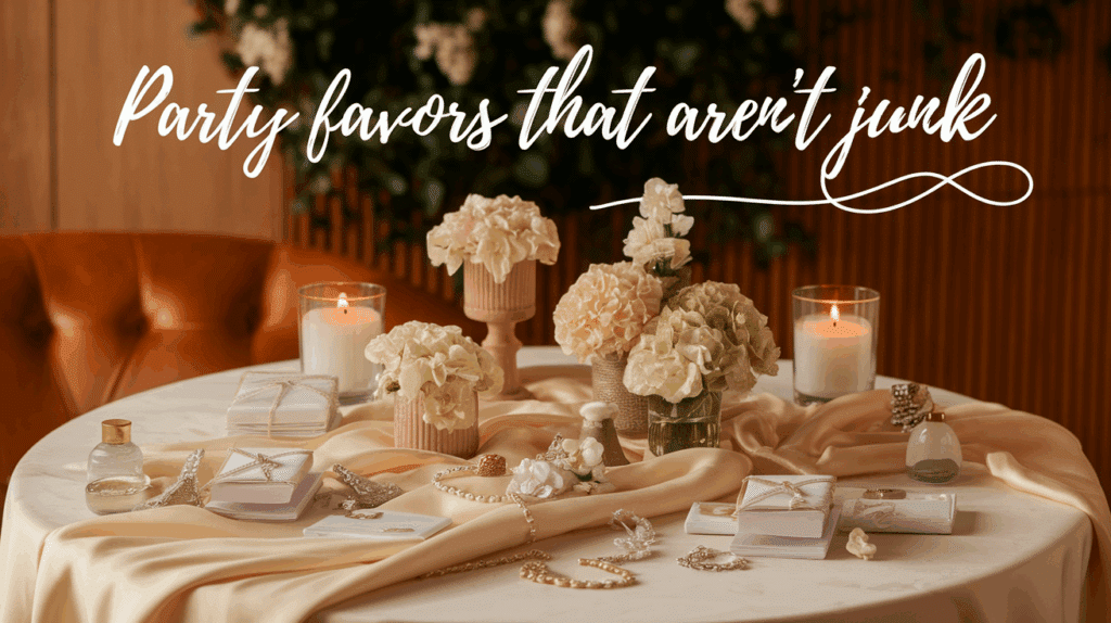 party favors that aren't junk