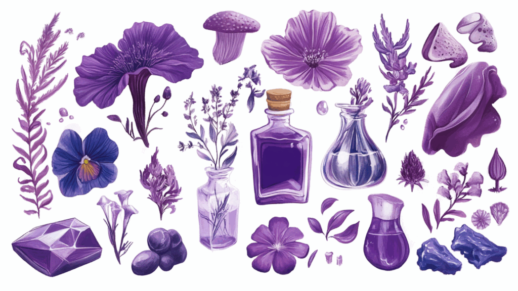 Purple things to draw