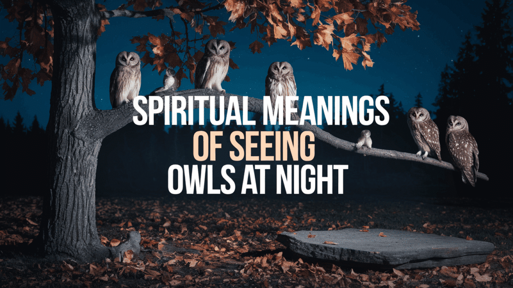 Spiritual Meanings of Seeing Owls at Night