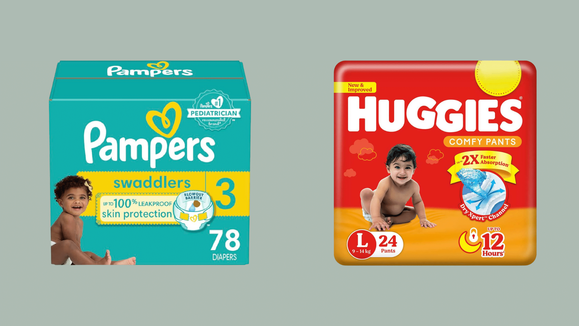 What Are the Key Differences Between Pampers and Huggies?