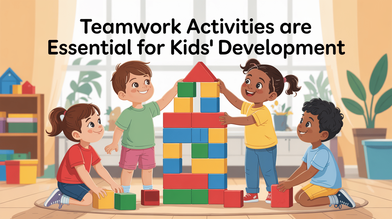 Why Teamwork Activities Are Essential for Kids Development
